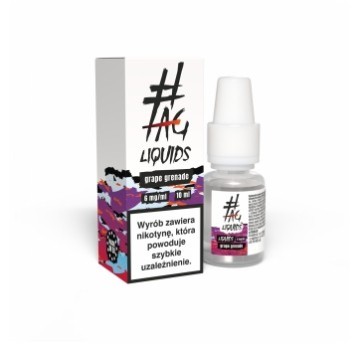 Liquid #Tag Classic 10ml - Grape Grenade 6mg