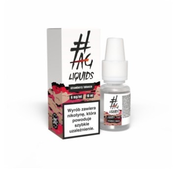 Liquid #Tag Classic 10ml - Strawberry Tobacco 6mg