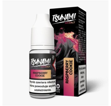 Liquid Tsunami NicSalt - Raspberry Cookie 20mg 10m