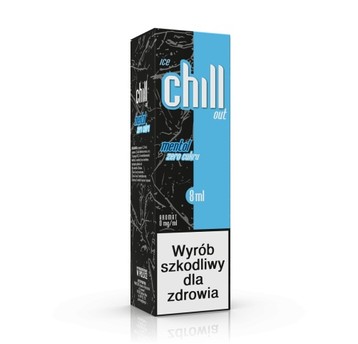 LONGFILL CHILL OUT - MENTOL ZERO CUKRU ICE 8ML