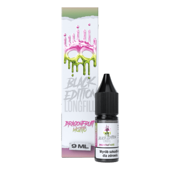 Longfill Dark Line Black - Dragonfruit Mojito 9ml
