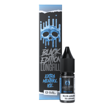Longfill Dark Line Black - Extra Menthol Ice 9ml