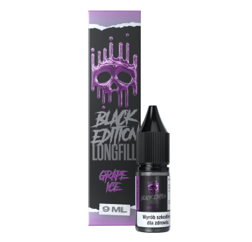 Longfill Dark Line Black - Grape Ice 9ml