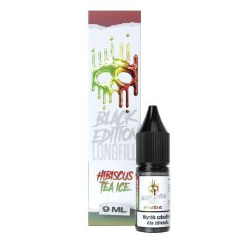 Longfill Dark Line Black - Hibiscus Tea Ice 9ml