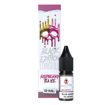 Longfill Dark Line Black - Raspberry Tea Ice