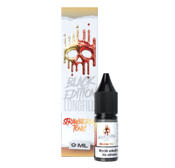 Longfill Dark Line Black - Strawberry Tonic 9ml