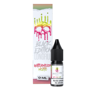 Longfill Dark Line Black - Watermelon Mojito 9ml