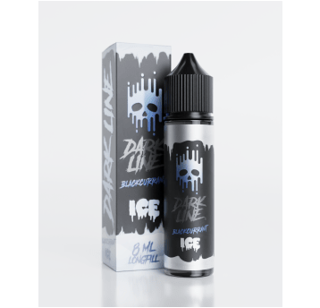 Longfill Dark Line Ice 8ml Blackcurrant