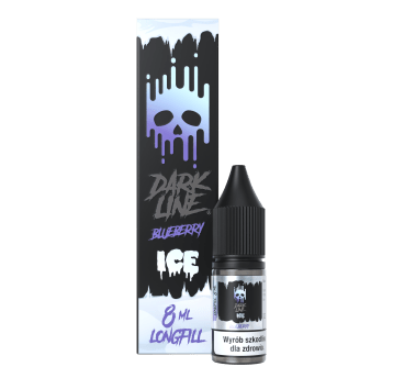 Longfill Dark Line Ice 8ml Blueberry