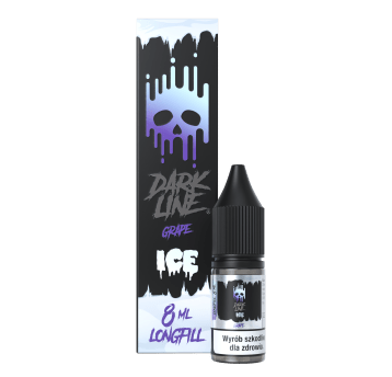 Longfill Dark Line Ice 8ml Grape