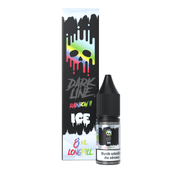 Longfill Dark Line Ice 8ml Rainbow II