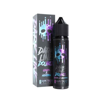 Longfill DOUBLE DARK LINE - GRAPE x MENTHOL 8ML