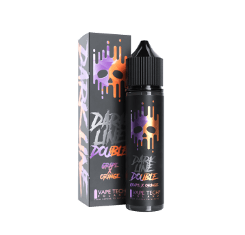 Longfill DOUBLE DARK LINE - GRAPE x ORANGE 8ML