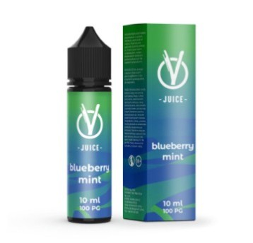 Longfill VBar VJuice - Blueberry Mint 10/60ml