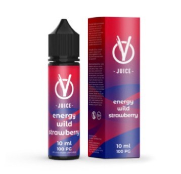 Longfill VBar VJuice - Energy Wild Strawberry 10/6