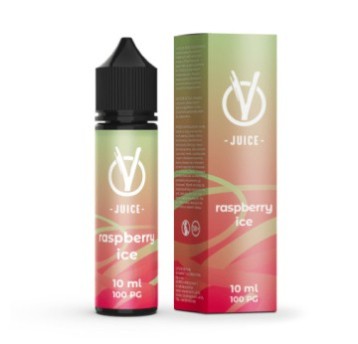 Longfill VBar VJuice - Rasberry Ice 10/60ml