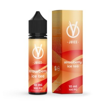 Longfill VBar VJuice - Strawberry Ice Tea 10/60ml