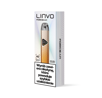 VBar LINVO Force Air 1300mAh Pod - Golden Orange