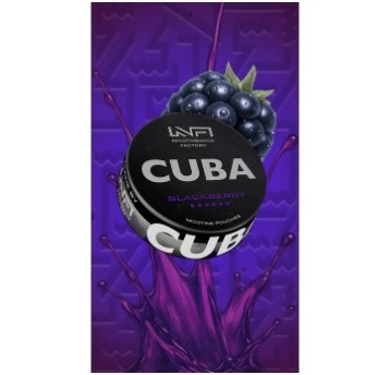 Woreczki nikotynowe CUBA BLACK BLACKBERRY