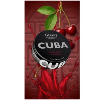 Woreczki nikotynowe CUBA BLACK CHERRY