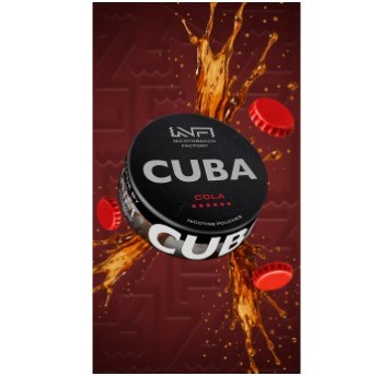 Woreczki nikotynowe CUBA BLACK COLA