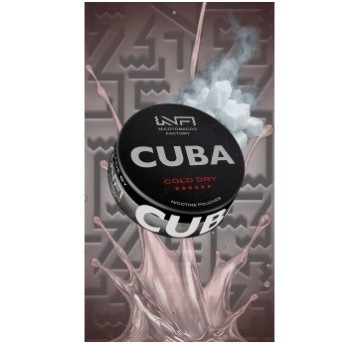 Woreczki nikotynowe CUBA BLACK COLD DRY