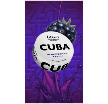 Woreczki nikotynowe CUBA WHITE BLACKBERRY