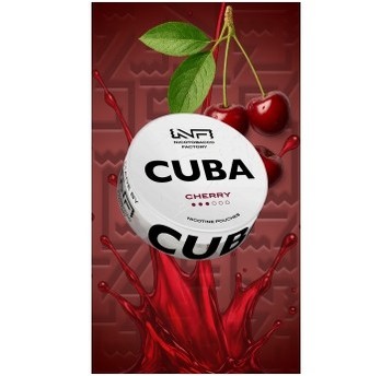 Woreczki nikotynowe CUBA WHITE CHERRY