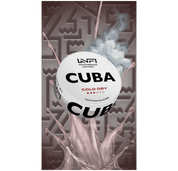 Woreczki nikotynowe CUBA WHITE COLD DRY
