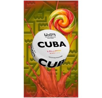 Woreczki nikotynowe CUBA WHITE LOLLIPOP