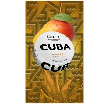 Woreczki nikotynowe CUBA WHITE MANGO