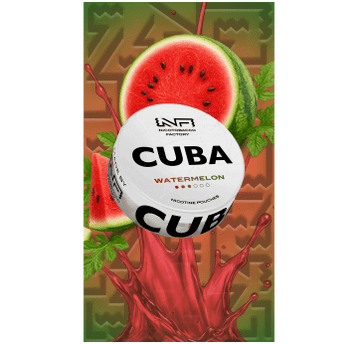 Woreczki nikotynowe CUBA WHITE WATERMELON